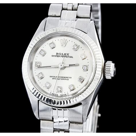 rolex oyster perpetual lady usato|who buys rolex watches.